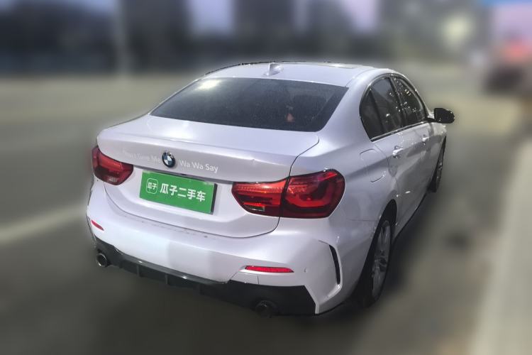Used BMW 1 Series 2021 120i M Sport Night Edition Rear Right 45 Deg