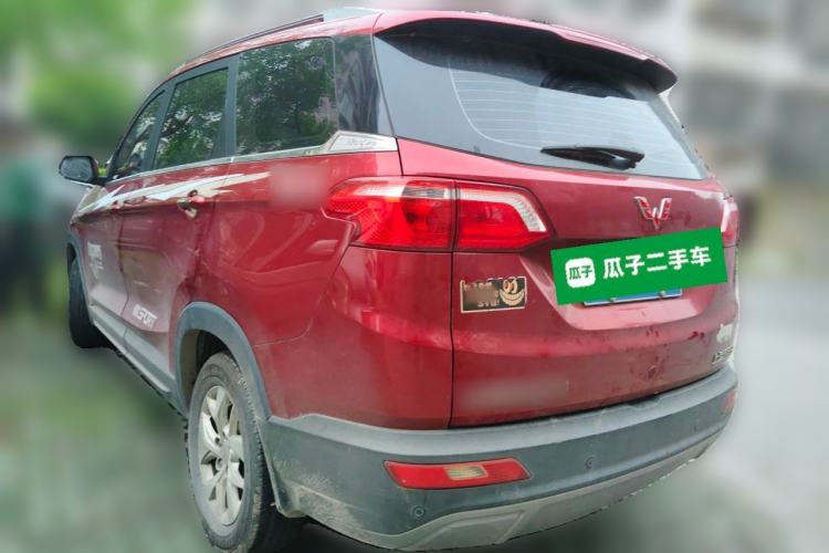 Used Wuling Hongguang S3 2018 1.5L Manual Luxury Model China V Standard Rear Left 45 Deg