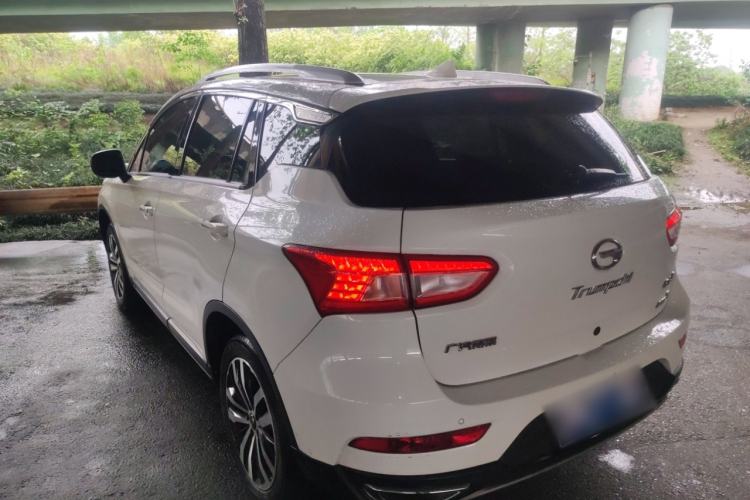 Used GAC Trumpchi GS4 2017 235T Automatic Two-Wheel Drive Luxury Smart Connectivity Version Rear Left 45 Deg