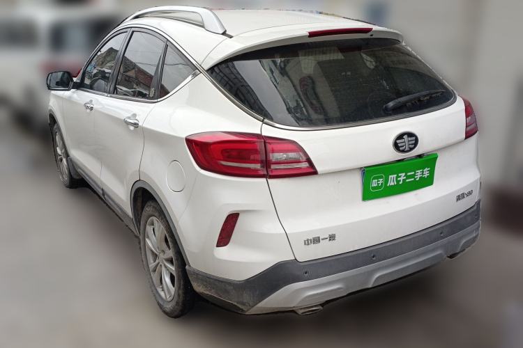 Used Bestune X80 2017 1.8T Automatic Luxury Model Rear Left 45 Deg