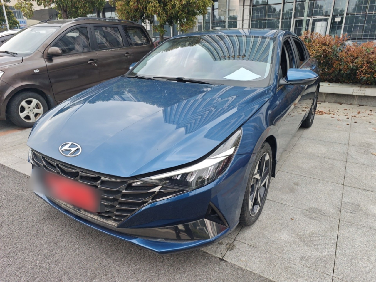 Parte inferior delantera