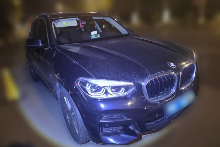 Used BMW X3 2020 xDrive25i M Sport Package Front Right 45 Deg