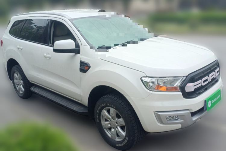 Used Ford Everest 2017 2.0T Gasoline Automatic 4x4 Elite Edition 5 Seats Front Right 45 Deg