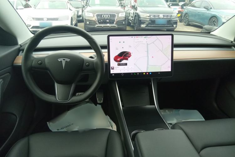 Used Tesla Model 3 2019 Long-Range Rear-Wheel-Drive Version Steering Wheel