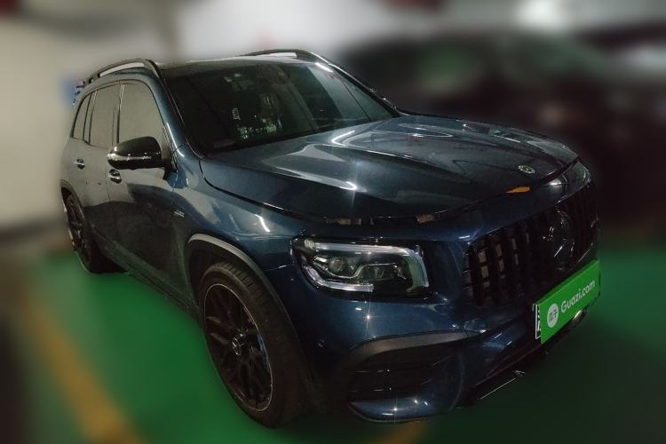 Used Mercedes-Benz GLB AMG 2021 AMG GLB 35 4MATIC Front Right 45 Deg