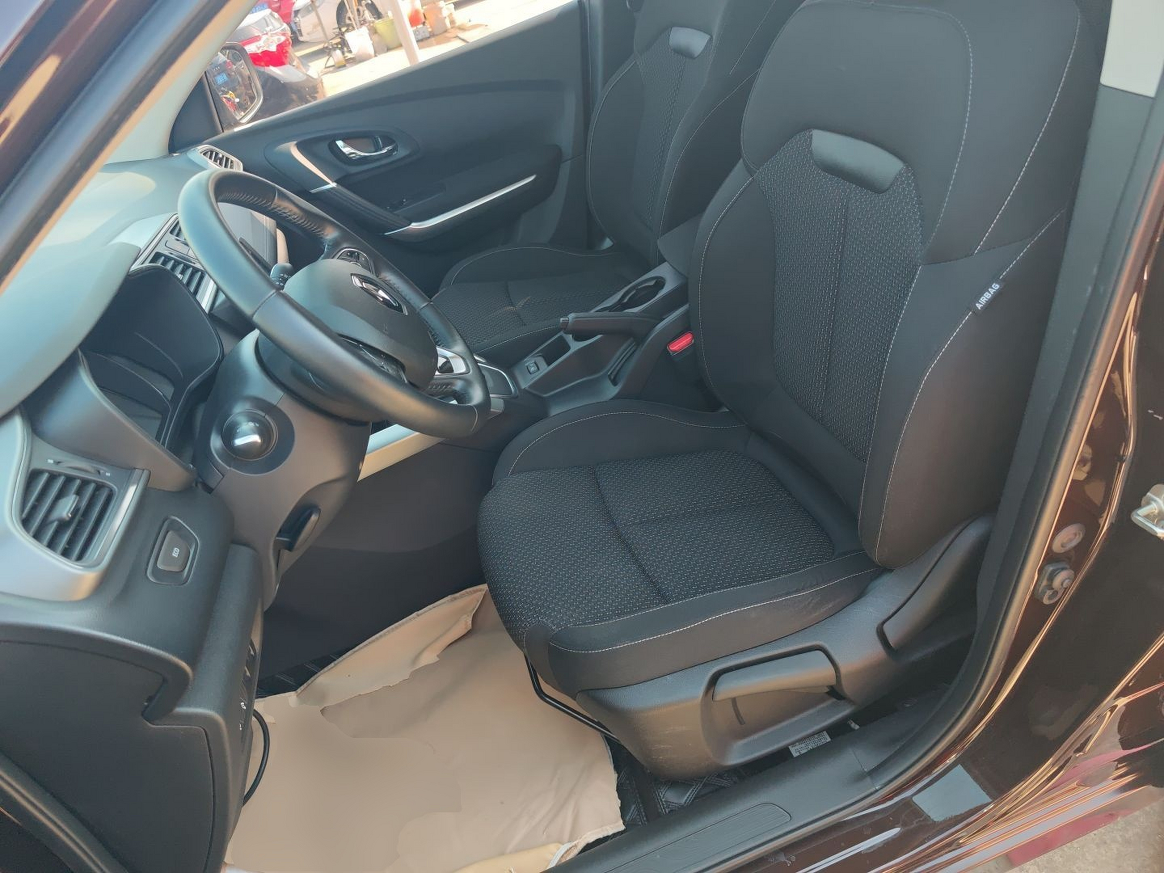 Avant de la voiture