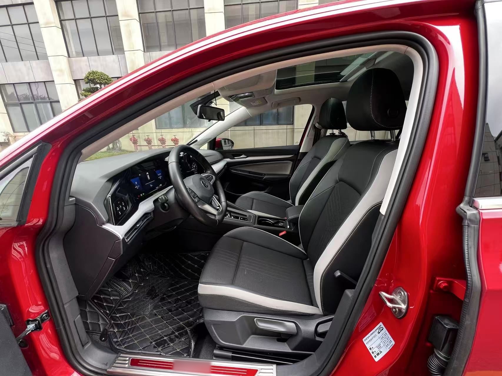 Avant de la voiture
