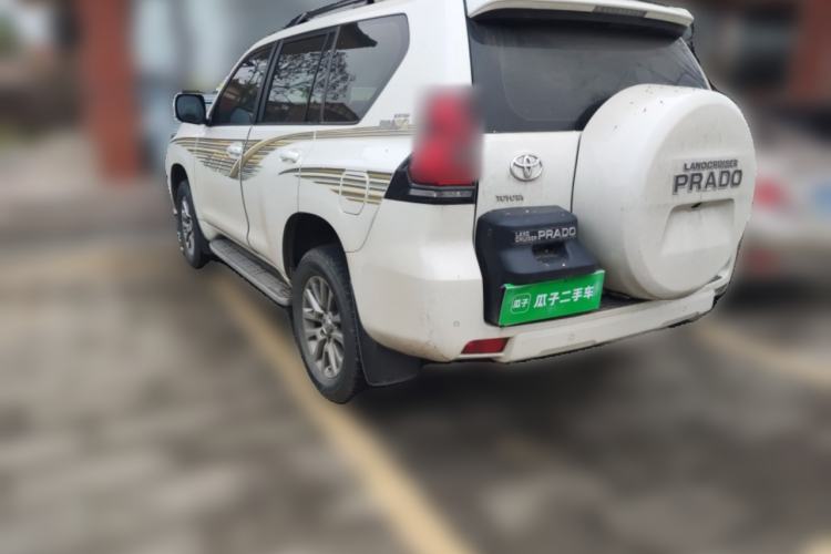 Used Toyota Prado 2018 3.5L Automatic TX-L NAVI with Rear-Mounted Spare Tire
