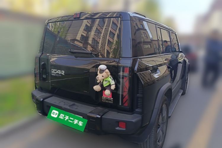 Used iCAR 03T 2024 520km Two-Wheel Drive Long-Range Version Rear Right 45 Deg