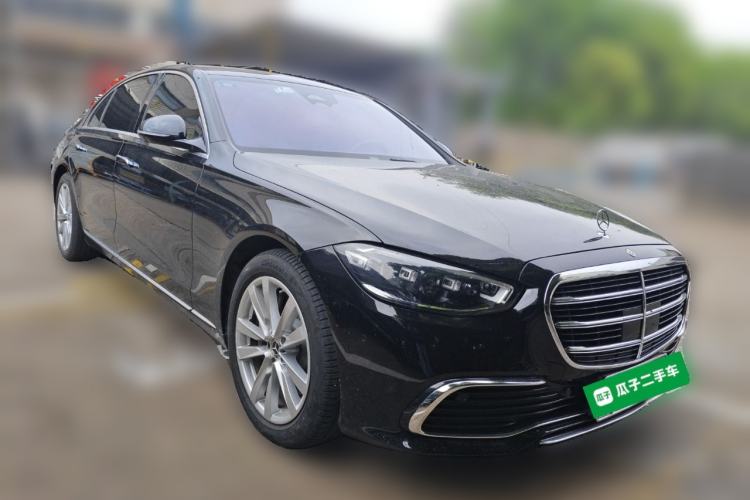 Used Mercedes-Benz S-Class 2023 S 400 L Business Model Front Right 45 Deg