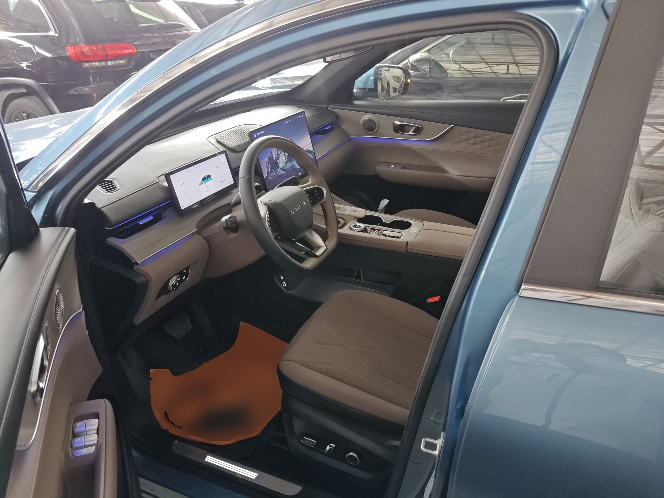 Avant de la voiture