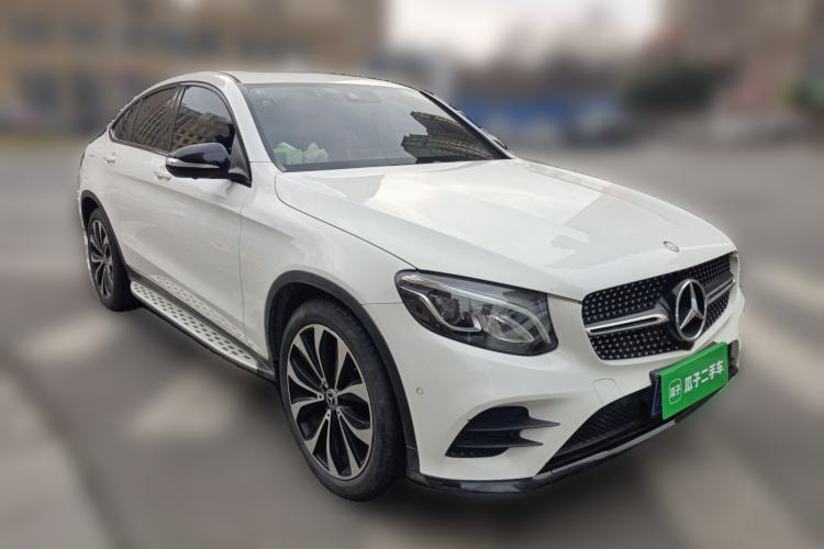 Used Mercedes-Benz GLC Coupe 2017 GLC 260 4MATIC Coupe SUV Front Right 45 Deg