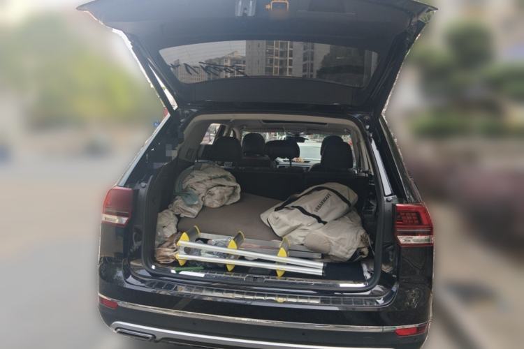 Used Volkswagen Teramont 2017 380TSI Four-Wheel Drive Luxury Edition Trunk