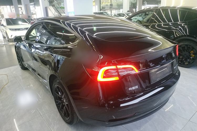 Used Tesla Model 3 2022 Rear-Wheel-Drive Version Rear Left 45 Deg