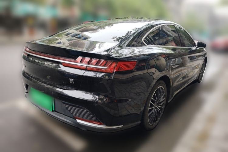 Used BYD Han 2020 EV Long-Range Luxury Model Rear Right 45 Deg