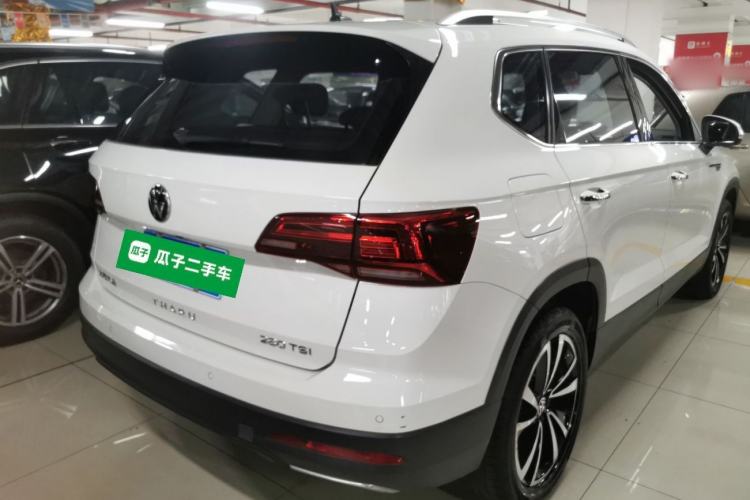 Used Volkswagen Tharu 2021 280TSI Two-Wheel-Drive Luxury Edition Rear Right 45 Deg