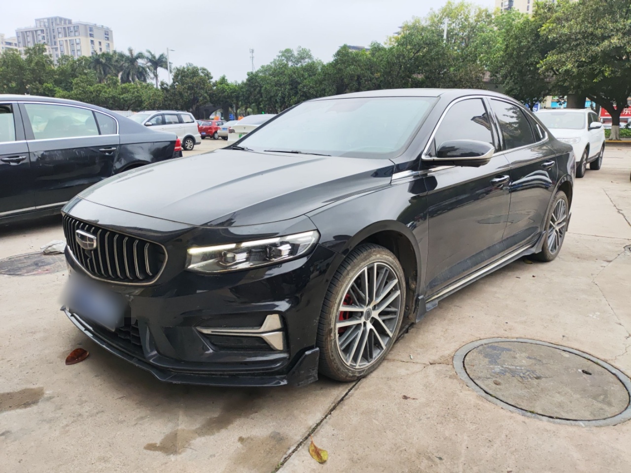 Parte inferior delantera