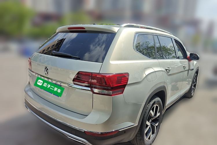 Used Volkswagen Teramont 2019 380TSI Four-Wheel Drive Luxury Version China V Standard Rear Right 45 Deg