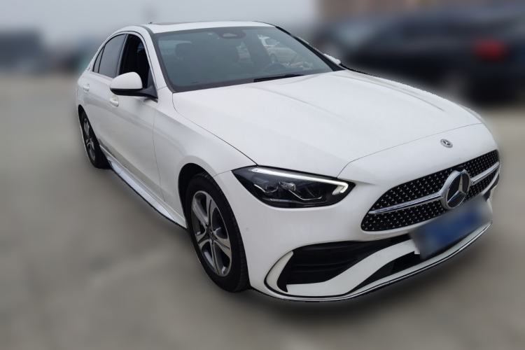 Used Mercedes-Benz C-Class 2022 C 200 L Sport Edition Front Right 45 Deg