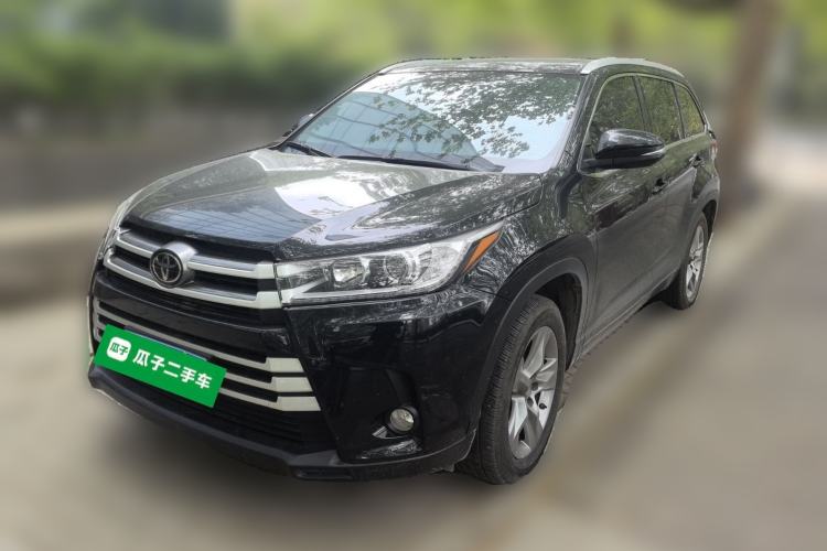 Used Toyota Highlander 2018 2.0T Four-Wheel Drive Prestige Version 7 Seats China V Emission Standard