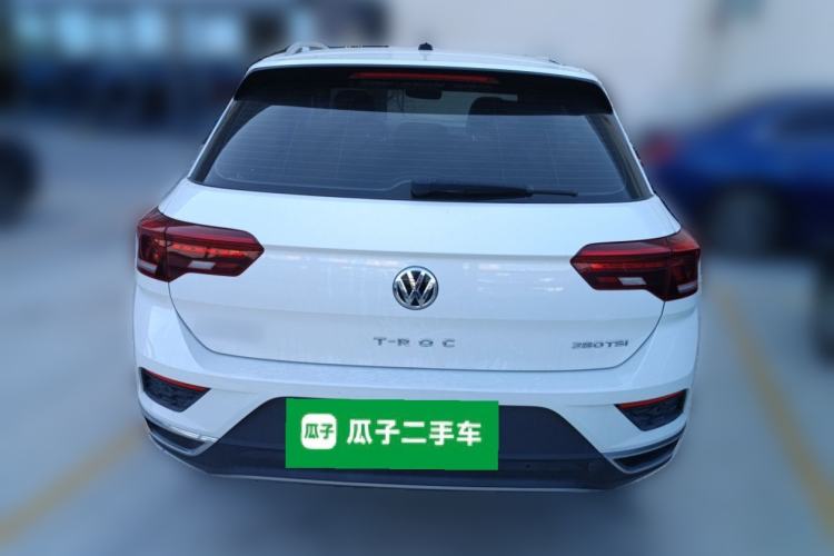 Used Volkswagen T-ROC 2020 280TSI DSG Two-Wheel-Drive Luxury Version Rear