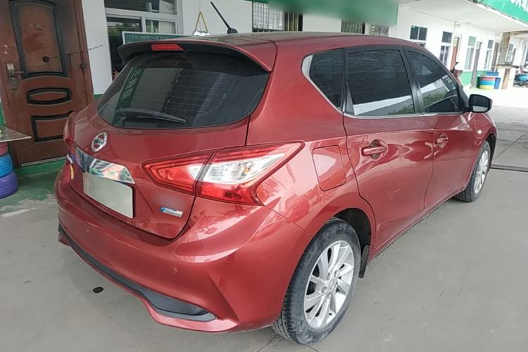 Used Nissan Tiida 2019 1.6L CVT Cool Edition China VI Standard Rear Right 45 Deg