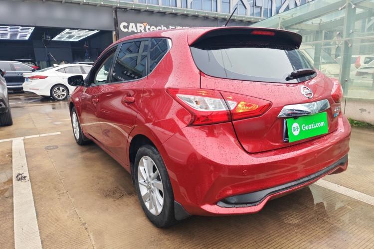 Used Nissan Tiida 2019 1.6L CVT Cool Edition China VI Standard Rear Left 45 Deg