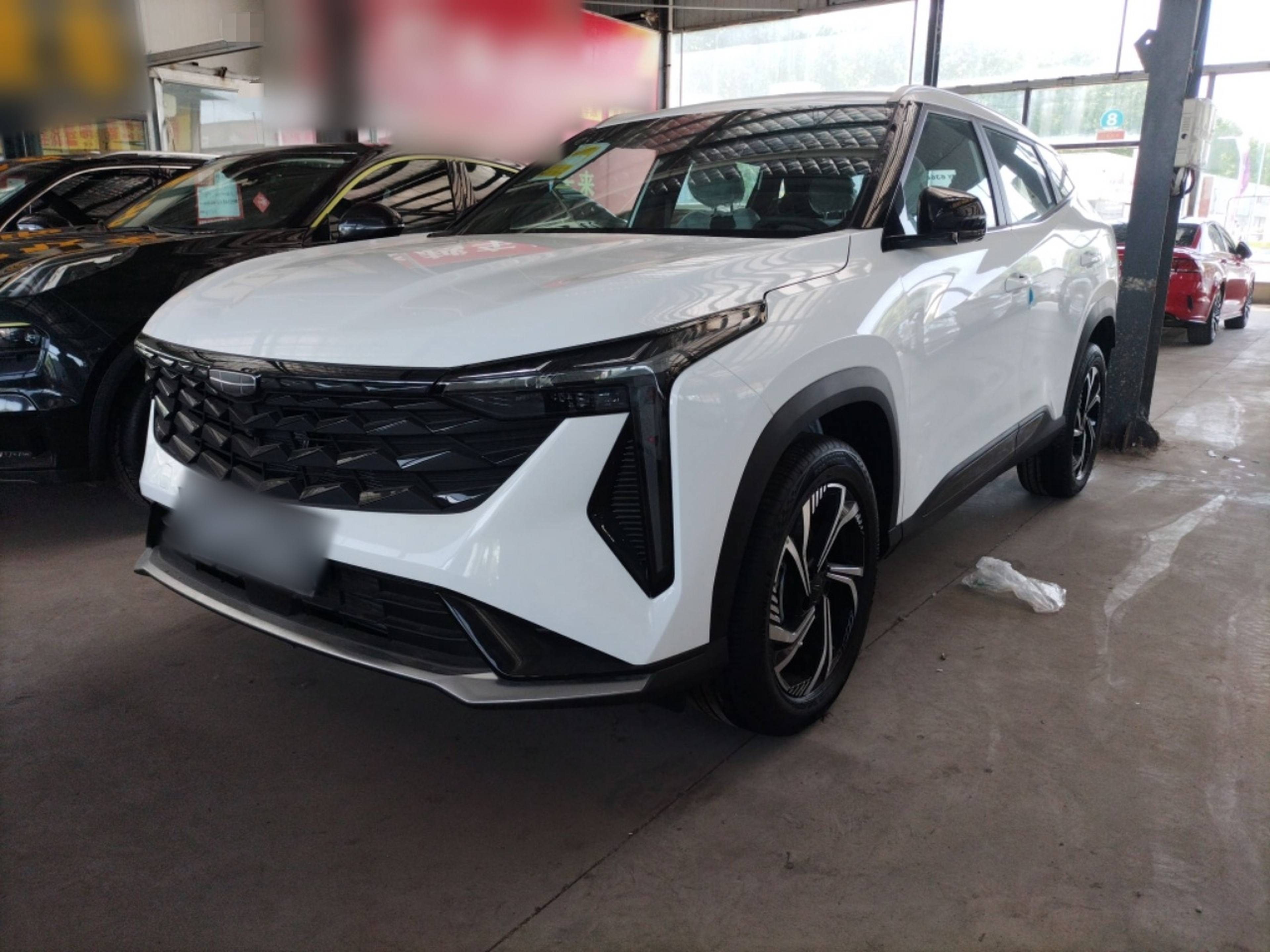 Parte inferior delantera