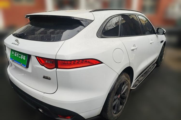 Used Jaguar F-PACE 2020 2.0T Rally Edition Rear Right 45 Deg