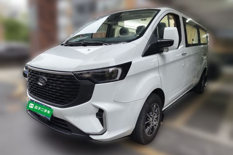 Used Ford Transit 2023 2.0T Gasoline Automatic Business & Travel Model Mid-axle Low-roof Design 7/8/9-Seater