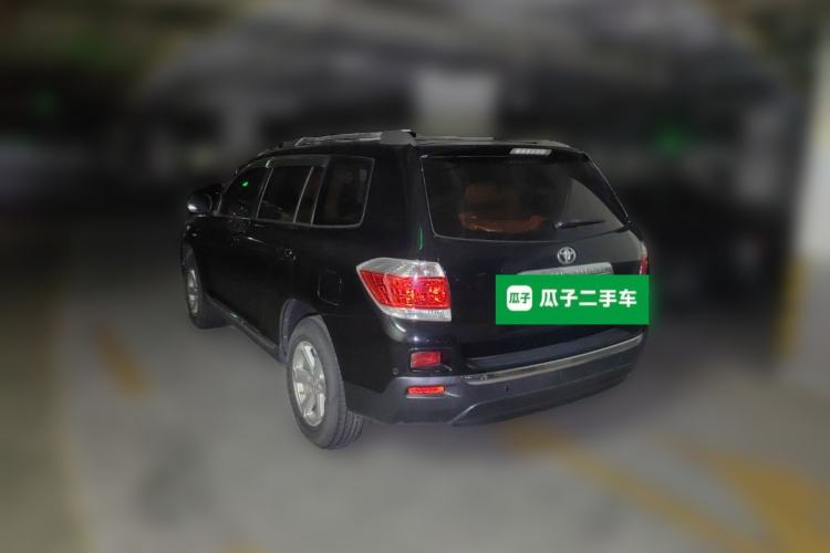 Used Toyota Highlander 2012 2.7L 2WD 5-Seater Elite Edition Rear Left 45 Deg