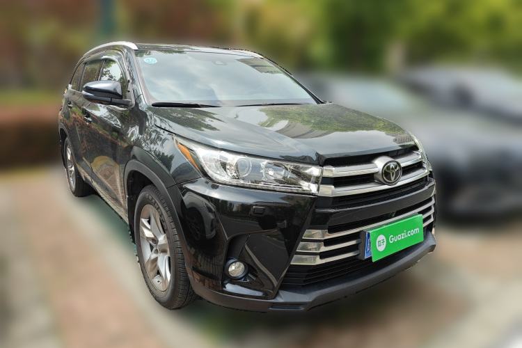 Used Toyota Highlander 2018 2.0T Four-Wheel Drive Supreme Edition 7-Seater China VI Front Right 45 Deg