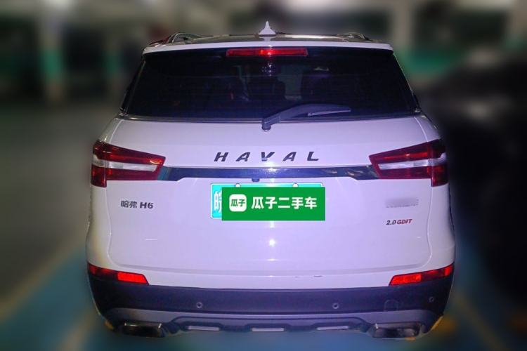 Used Haval H6 Coupe 2017 Red-Label 2.0T Automatic Two-Wheel Drive Elite Model Rear