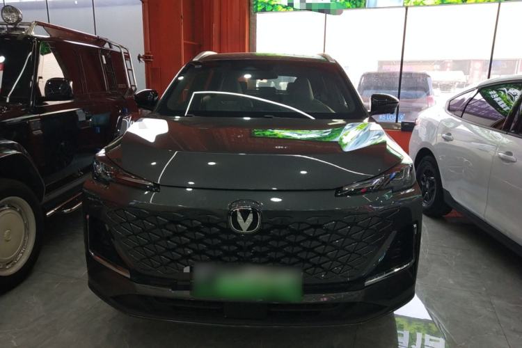 Used Changan CS55PLUS PHEV 2025 Smart New Blue Whale 125km Battleship Edition

