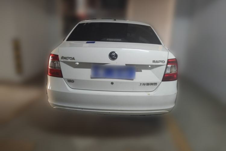 Used Skoda Rapid 2016 1.6L Manual Front-Wheel-Drive Version Rear