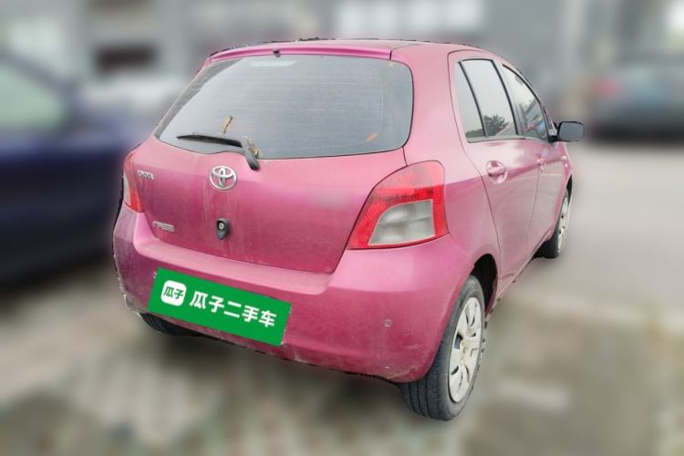 Used Toyota Yaris 2009 1.6E Automatic Comfort Edition Rear Right 45 Deg