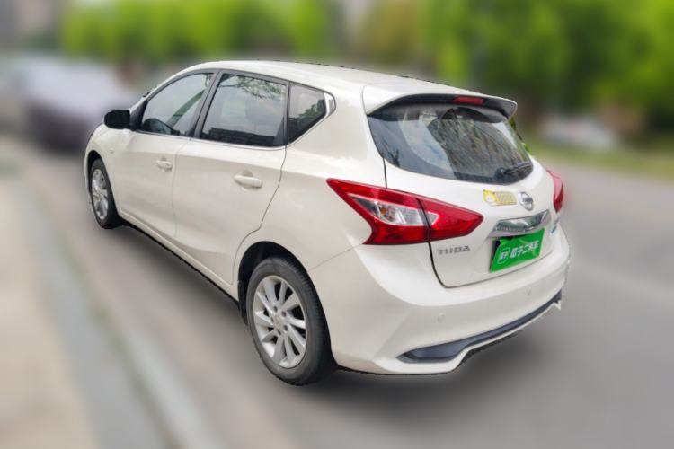Used Nissan Tiida 2019 1.6L CVT Cool Edition China VI Standard Rear Left 45 Deg