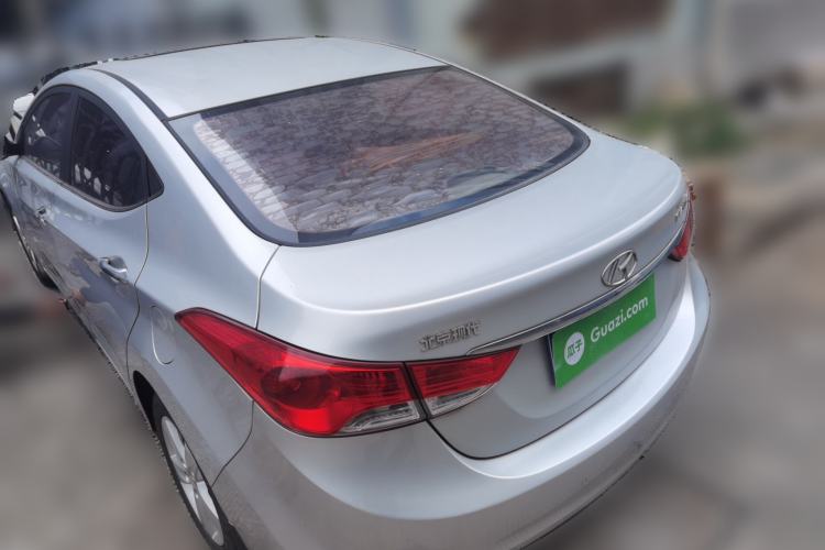 Used Hyundai Elantra (5th Generation / Langdong) 2012 1.6L Manual Leading Model Rear Left 45 Deg