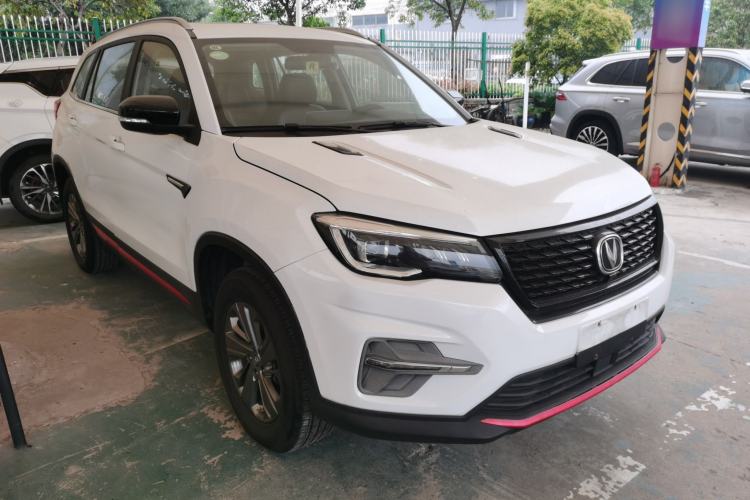 Used CHANGAN CS75 2021 Honor Million Edition 280T DCT Luxury Model Front Right 45 Deg