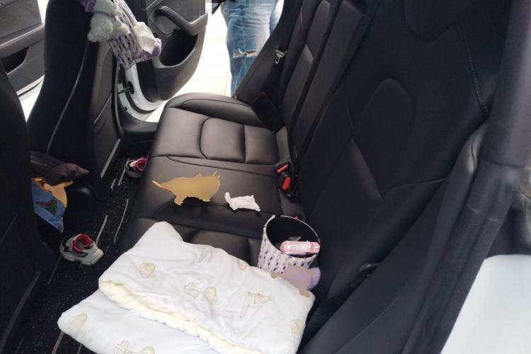 Used Tesla Model 3 2022 Rear-Wheel-Drive Version Left Rear Seat