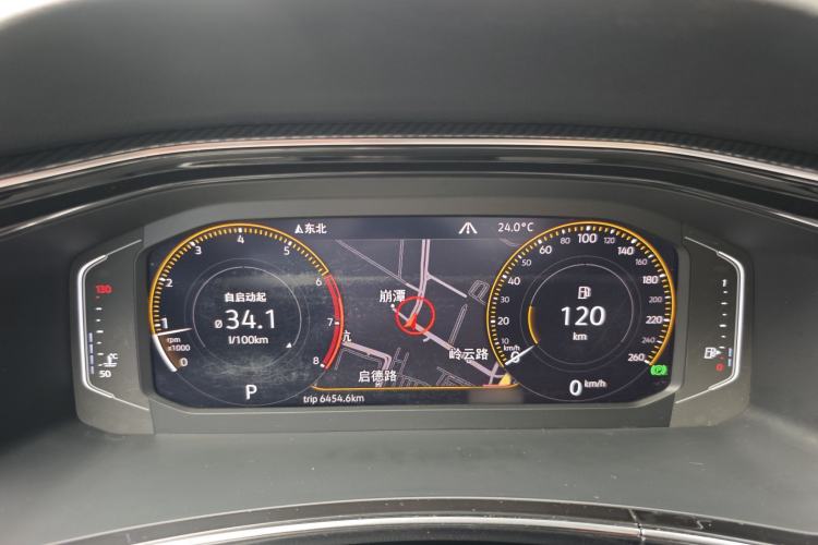 Used Volkswagen Tayron 2019 380TSI Four-Wheel Drive R-Line China VI-standard Instrument Cluster