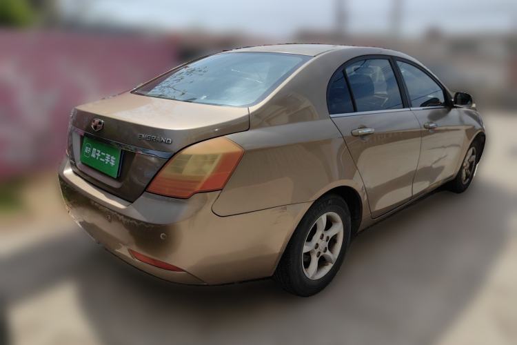 Used Geely Auto Classic Emgrand 2012 Sedan 1.5L Manual Comfort Model Rear Right 45 Deg