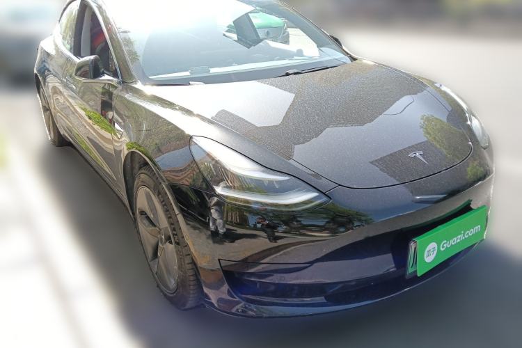 Used Tesla Model 3 2019 Standard Range Rear-Drive Upgraded Version Front Right 45 Deg