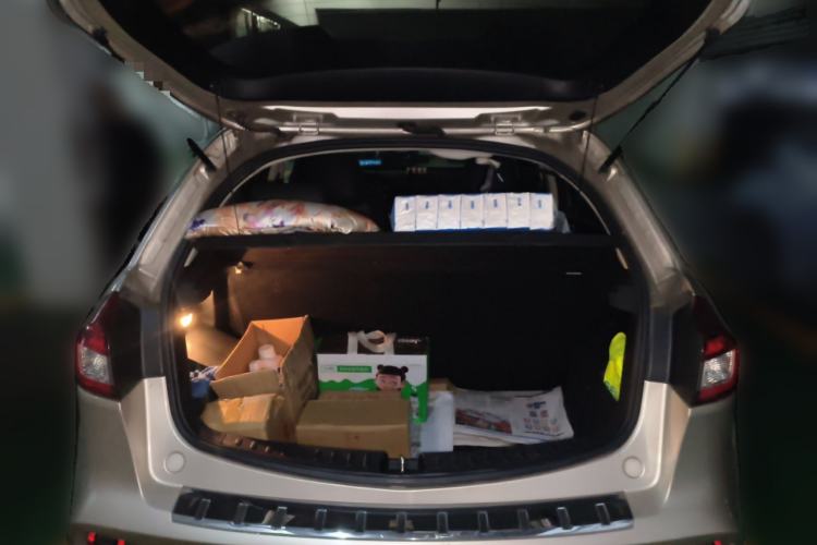 Used Geely Auto Vision X3 2017 1.5L Automatic Luxury Model Trunk