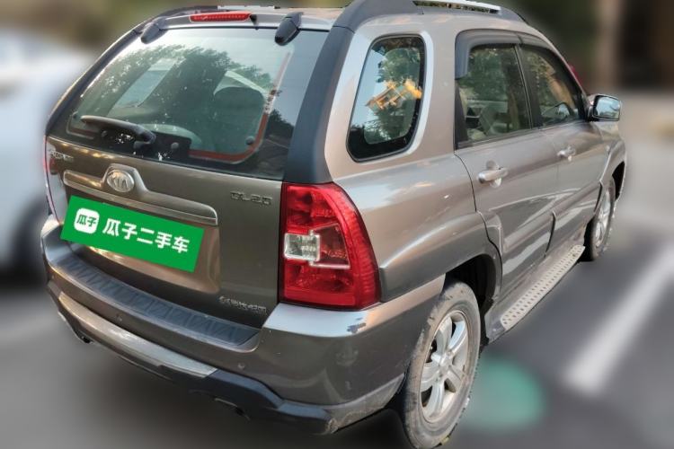 Used Kia Sportage 2012 2.0L Automatic Two-Wheel Drive GL Trim Rear Right 45 Deg