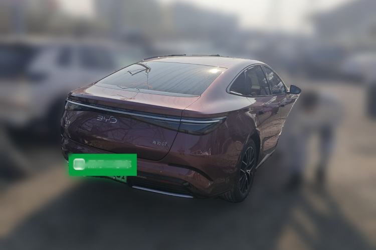 Used BYD Seal 07 DM-i 2025 DM-i 1.5L 125km Prestige Model Rear Right 45 Deg