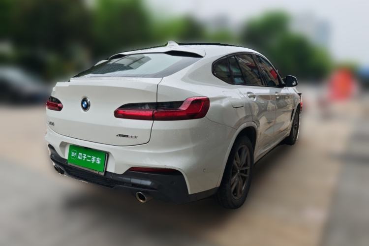 Used BMW X4 2021 xDrive 25i M Sport Package Rear Right 45 Deg