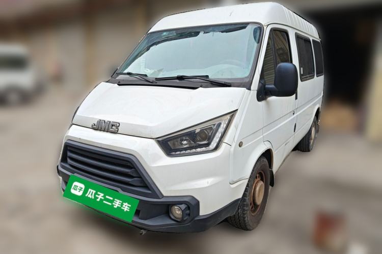 Used JMC Transit 2019 2.8T Commercial Version Short Wheelbase Mid-Roof 6-Seater China VI JX493