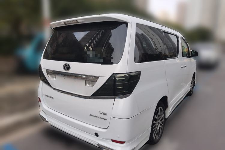 Used Toyota Alphard 2011 3.5L Luxury Edition Rear Right 45 Deg