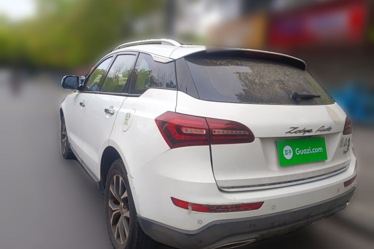 Used Zotye T600 Coupe 2017 1.5T Automatic Luxury Model Rear Left 45 Deg